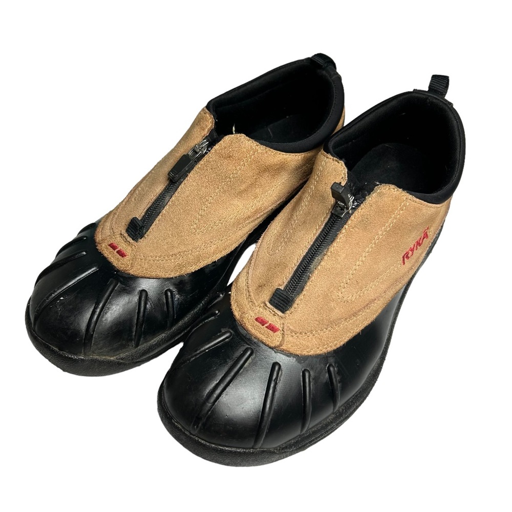 Ryka Black and Tan Winter & Rain Boots